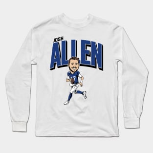 Josh Allen Caricature Long Sleeve T-Shirt